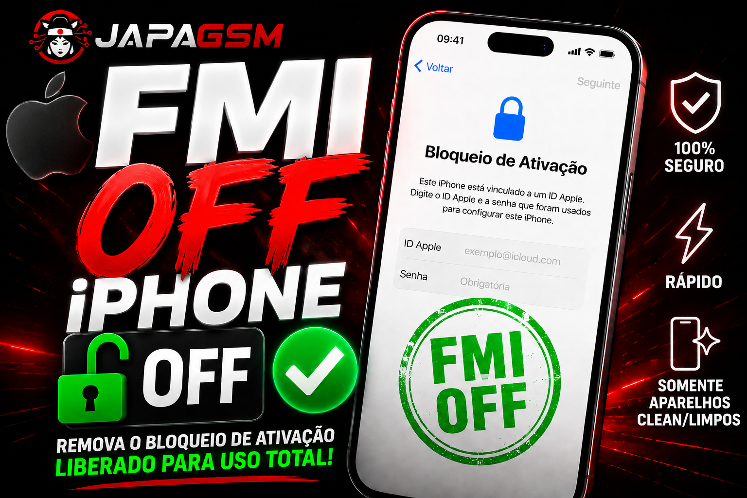 FMI OFF 100% Success⭐️✅ - Only IMEI - iPhone 17